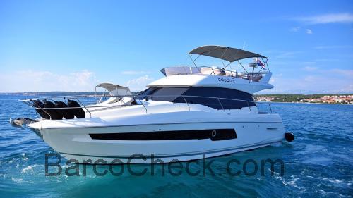 Prestige 460 Yacht ficha tecnica